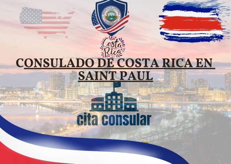 consulado de Costa Rica en Saint Paul